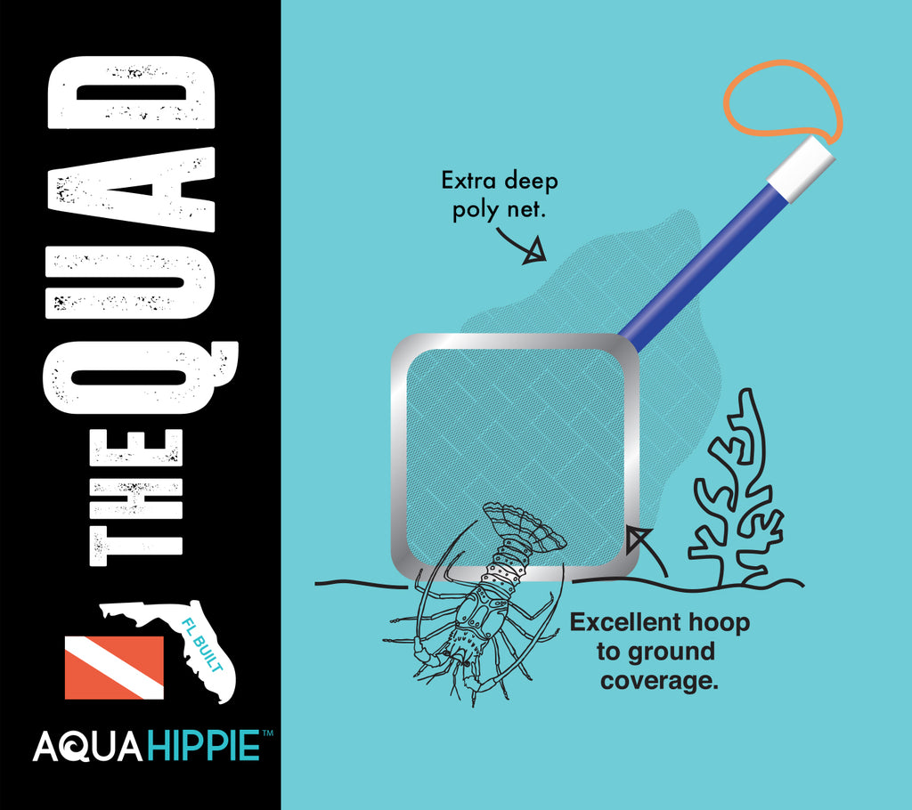 The Quad Lobster Net – AQUA HIPPIE