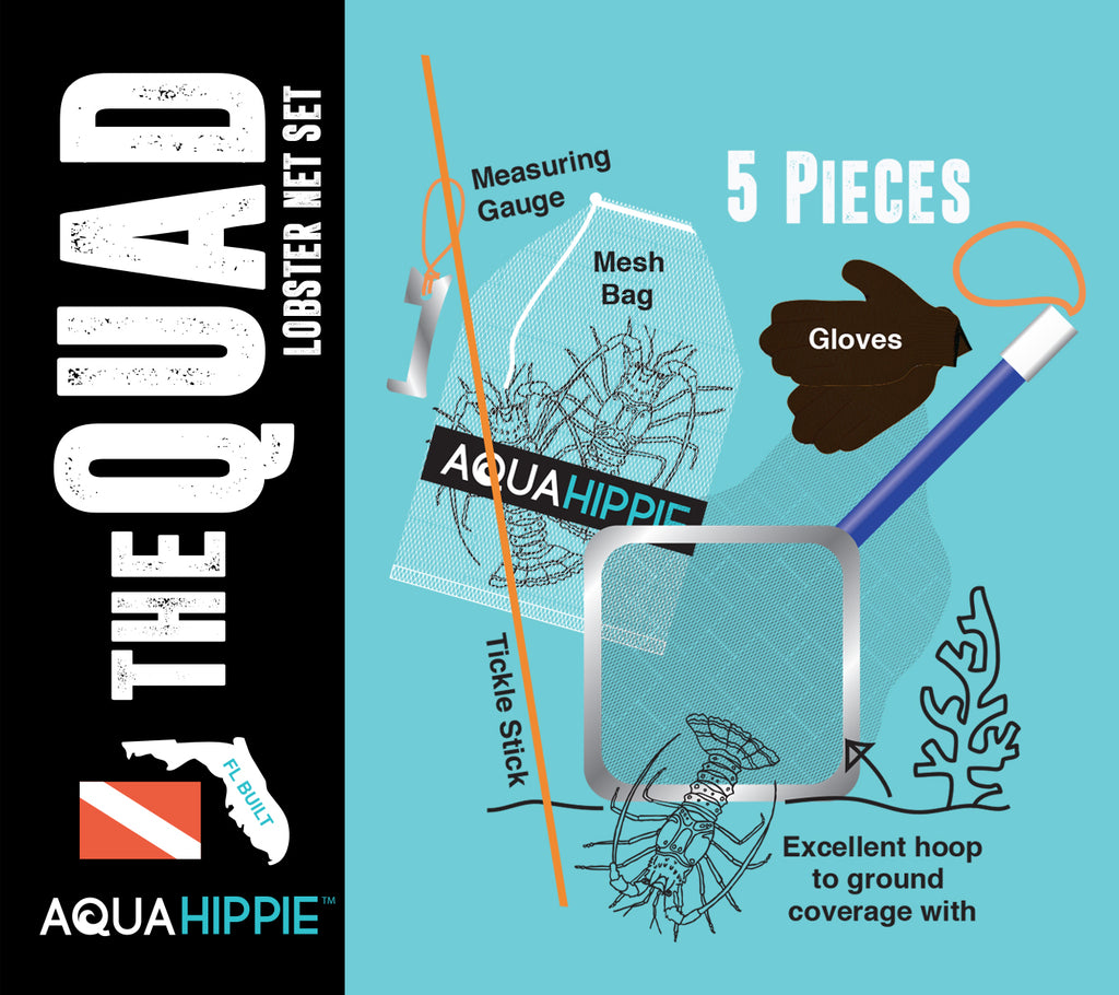 The Quad Lobster Gear Set – AQUA HIPPIE