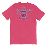 Aqua Hippie Tortuga Pink Short-Sleeve Unisex T-Shirt