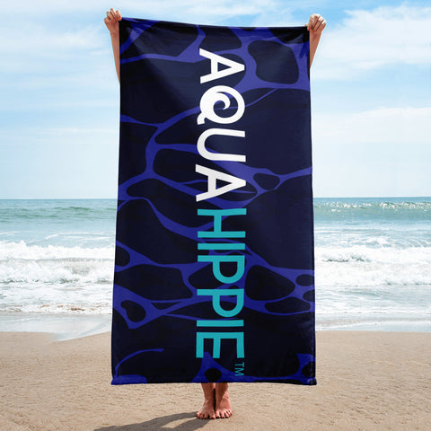 Aqua Hippie Wave Towel