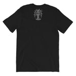 Aqua Hippie Black Bug Back Short-Sleeve Unisex T-Shirt